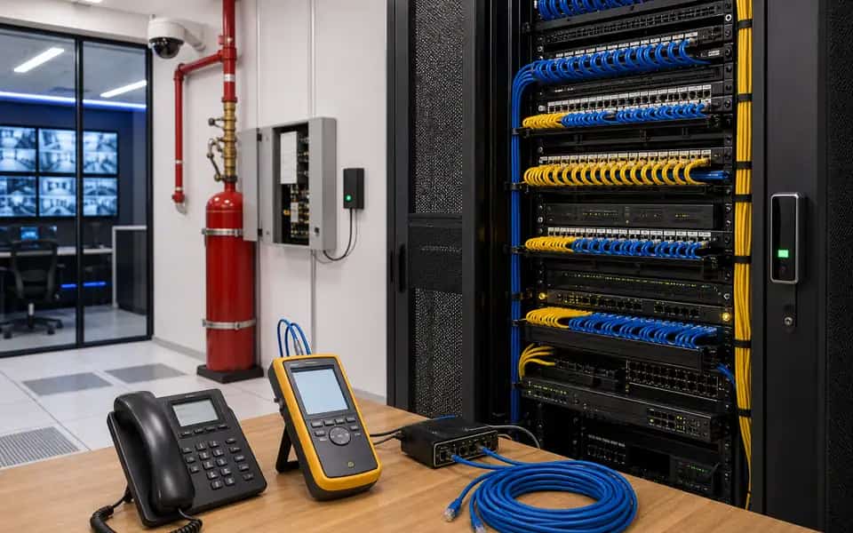 LAN certification testing for CIHP STEM Hub IT infrastructure upgrade