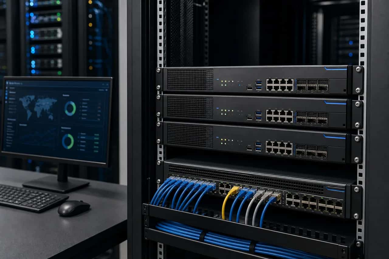 Enterprise firewall appliances prepared for secure network deployment