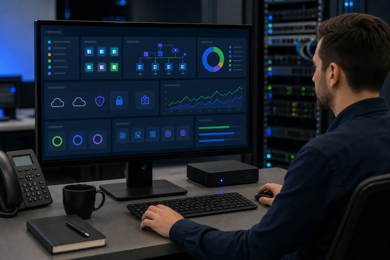 Cloud infrastructure dashboard for Azure and AWS platform services