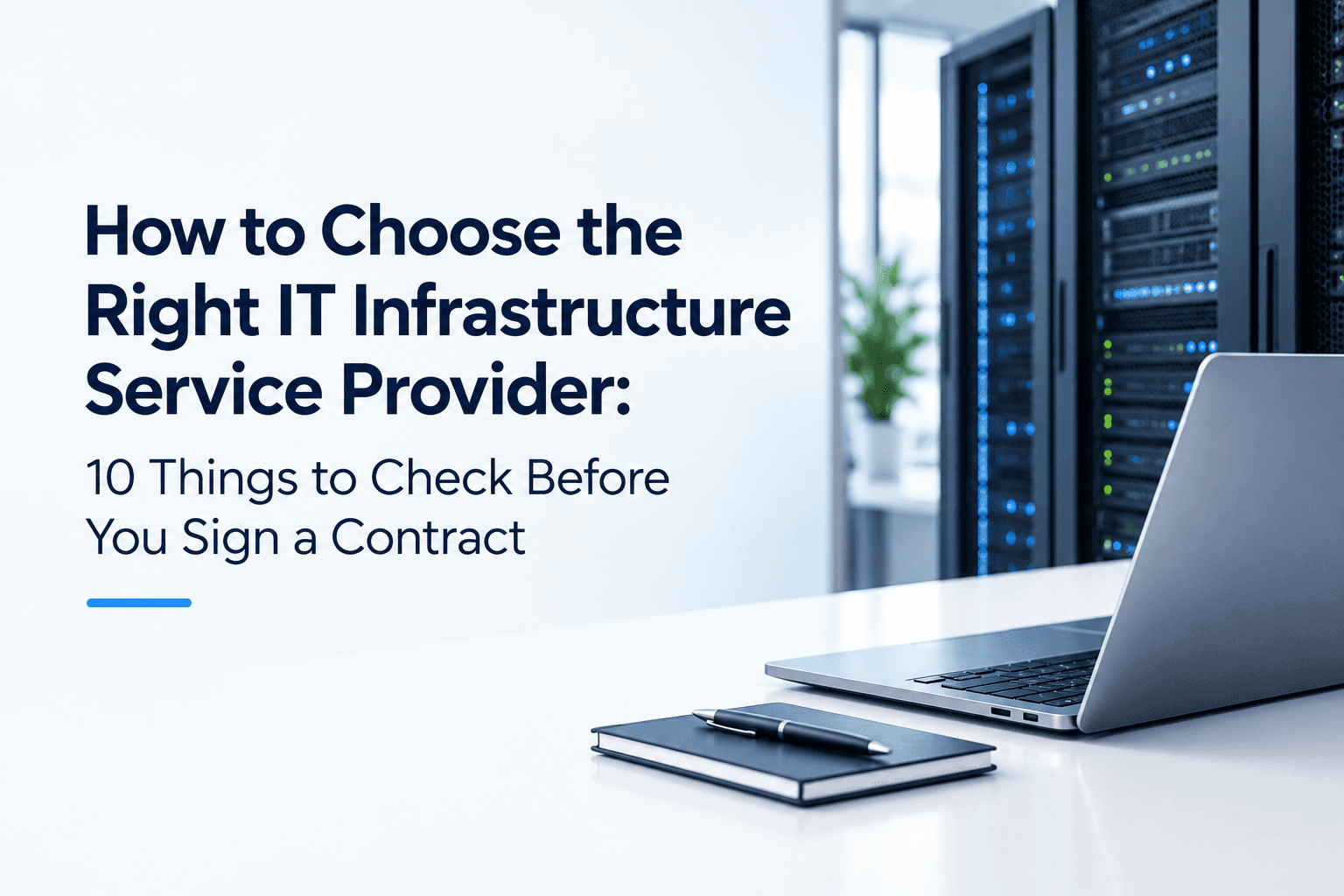 how to choose it infrastructure provider